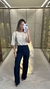 Imagem do 025A - Blusa Tricot Trabalhada | Manguinha (qq912)