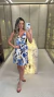 0960 - Vestido Curto Estampado | Alcinha - comprar online
