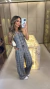 063A - Conjunto Xadrez Flanelado | Cropped e Calça (2188) na internet