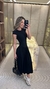0854 - Vestido Malha Premium | Franzido Lateral (2158) - comprar online