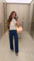 3334 - Colete Renda Vazado | Detalhe Botões (6252) - Loja Reforma | Roupas Femininas Novidades Toda Semana