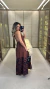 883 - Vestido Longo | Barrado Onça - Loja Reforma | Roupas Femininas Novidades Toda Semana