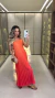 797 - Vestido Plissado Degradê - comprar online