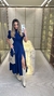 028A - Vestido Cindy | Manga Bufante Com Faixa - comprar online