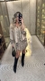 0256 - Vestido Suede Franjas | Com Cinto (65344) - loja online