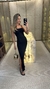 915 - Vestido Helena Alcinha | Midi Com Fenda - comprar online