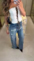 1367 - Cropped Jeans Tomara Que Caia | Espartilho (25116)