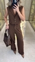 037A - Conjunto Brigitte | Cropped e Calça Pantalona (2021) - comprar online