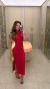 3364 - Vestido Midi Drapeado | Golinha