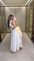 1290 - Vestido Manga Princesa | Amarração Atrás na internet