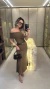 776 - Vestido Cristal Malha | Ombro a Ombro (88895) - comprar online