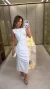 1401 - Vestido Alfaiataria Midi | Franzido Transpassar (2758) - comprar online
