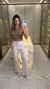 1045 - Calça Alfaiataria | Cinto Fivela Dourada (2207) - comprar online