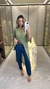 615 - Blusa Tricot Alongada (ee132) - loja online