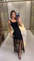 0890 - Vestido Tricot Franjas - comprar online