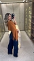 853 - Cropped Bata Assimétrica | Com Top Faixa - Loja Reforma | Roupas Femininas Novidades Toda Semana