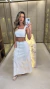 Imagem do 0969 - Conjunto Flor | Cropped e Saia Midi (50829)