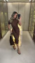 899 - Vestido Moletinho | Midi Amarração (1557) - loja online