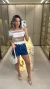 790 - Short Jeans Blue (4527) na internet