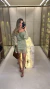 007A - Vestido Renda Curto | Manga Longa - comprar online