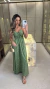 1064 - Vestido Floral Longo | Alcinha - Loja Reforma | Roupas Femininas Novidades Toda Semana
