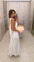 3167 - Vestido Cetim Midi | Com Faixa (6004) - comprar online