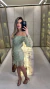 Imagem do 007A - Vestido Renda Curto | Manga Longa