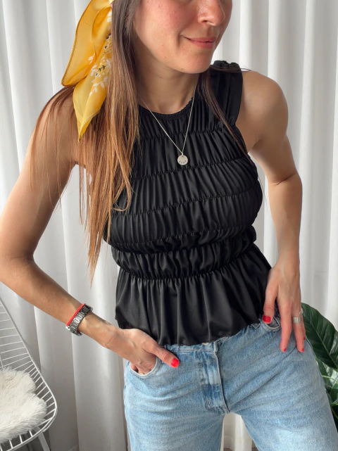 Musculosa Frunce