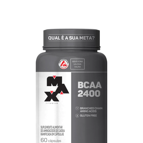Bcaa 2400 (60 Cápsulas) Max Titanium
