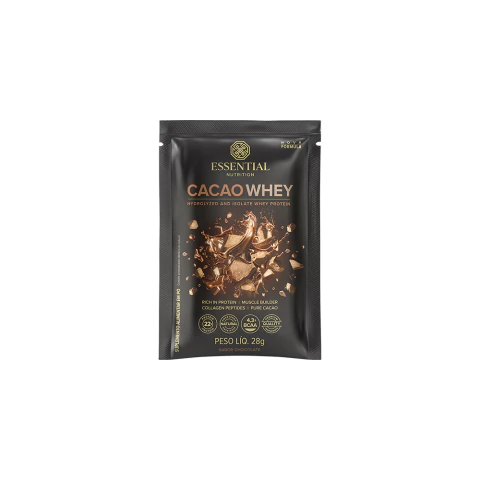 Cacao Whey (sachê) Essential Nutrition