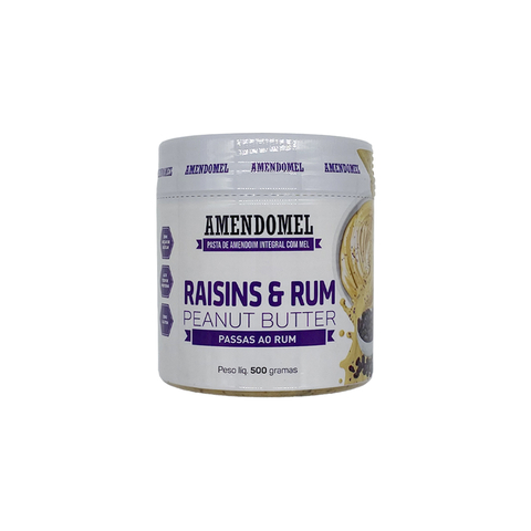Amendomel (500g) Passas ao Rum