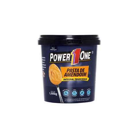 Pasta de Amendoim Power1One (1kg) Tradicional