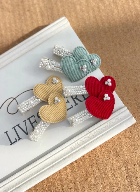 Par Corações Cotelê (2 unidades)