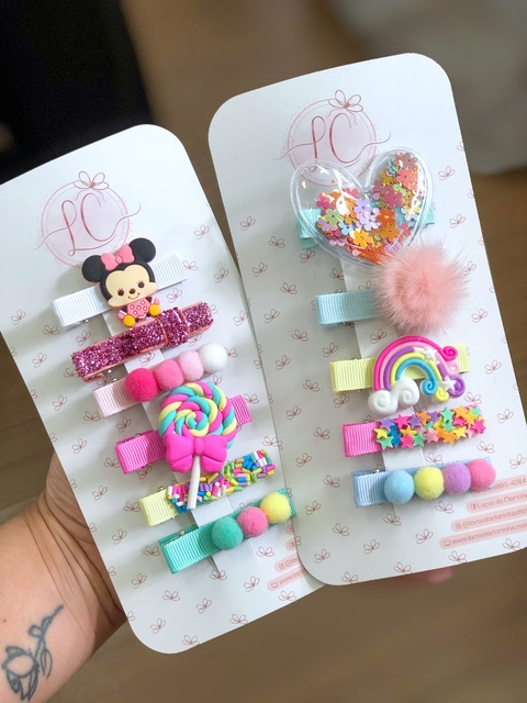 Hair Clips Temáticos