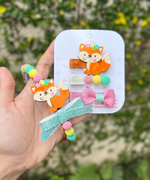 Tiara Raposinha - Hair Clip Raposinha