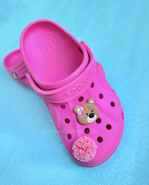 Par Pin Crocs Urso
