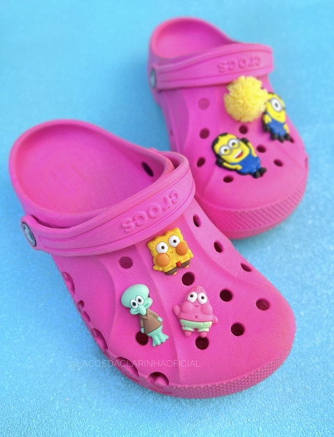Trio Pin Crocs Bob Esponja