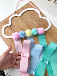 Porta Laço Nuvens - comprar online