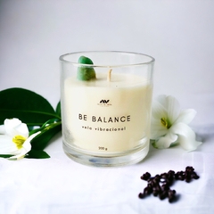 Vela Vibracional - BE BALANCE - Lirio e Pimenta Negra