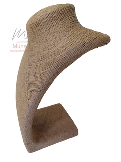Exhibidor Pechera Busto Torso Arpillera 20x23 en internet