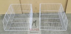 2 Canastos Exhibidores Apilables De Alambre - comprar online