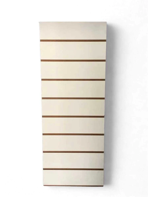 Panel Ranurado Blanco 0.90 Alto X 0.32 ancho