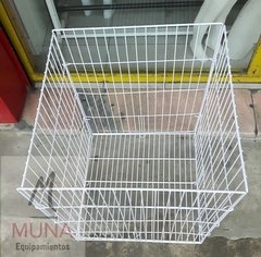 Canasto Exhibidor Plegable De Alambre 0.50x0.50x0.97 - tienda online