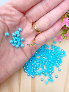 MEIA PÉROLA IRISADA 5 MM EM ABS (20 GRAMAS) - JC FITAS