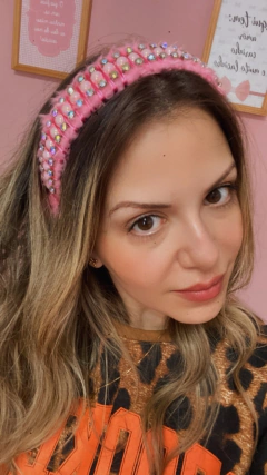 KIT FACILITE LUXO PELÚCIA ( PARA UMA TIARA) - JC FITAS