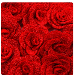 Florzinha de Tecido 3 cm ( 2 UNIDADES)