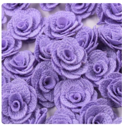 Imagem do Florzinha de Tecido 3 cm ( 2 UNIDADES)