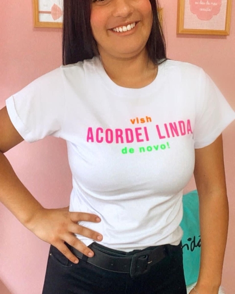 T-SHIRTS VISHE ACORDEI LINDA DE NOVO (REF-2217)
