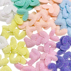 MINI CORAÇÃO BRILHO (10 UNIDADES)