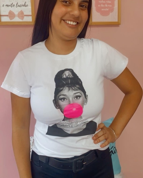 T-SHIRTS GAROTA CHICLETE (REF-2215)